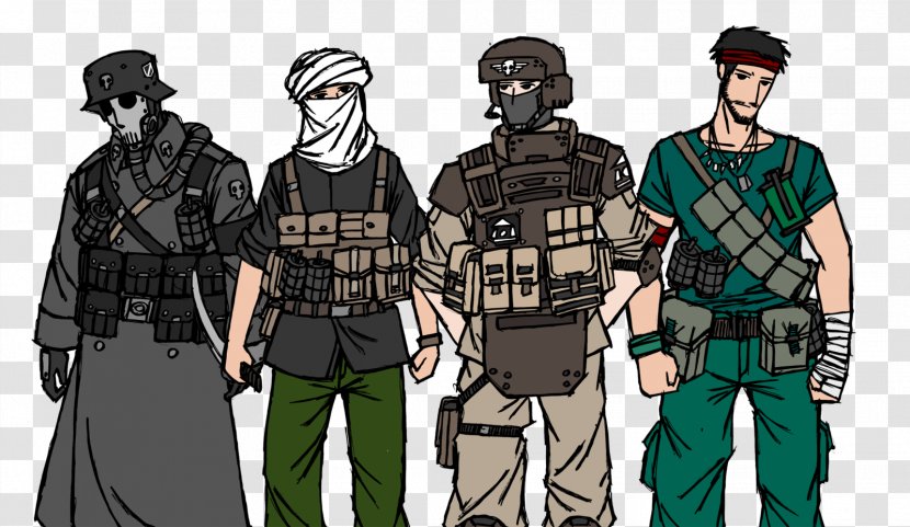 Soldier Military Uniform Imperium Mercenary - Militia - Langya Shan Five Heroic Men Transparent PNG
