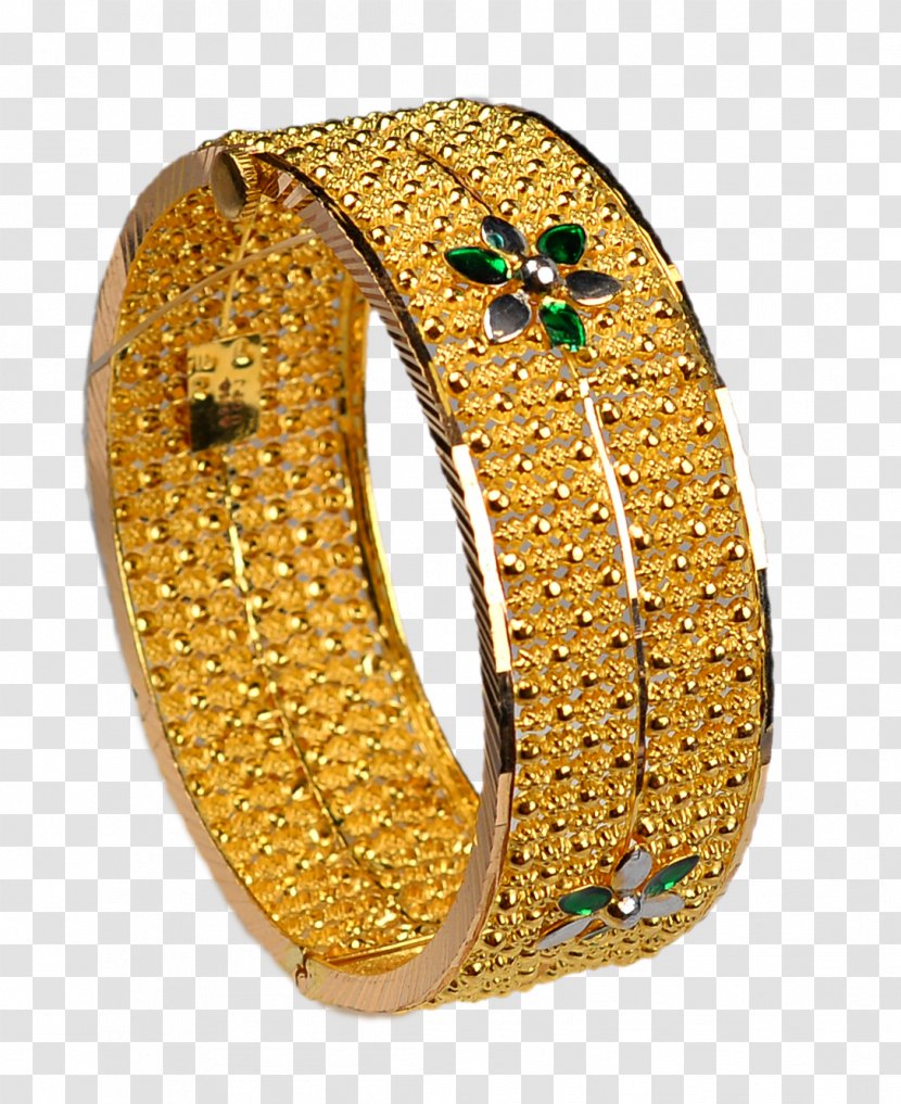 Bangle Gemstone Jewellery Bracelet Gold - Charms Pendants Transparent PNG