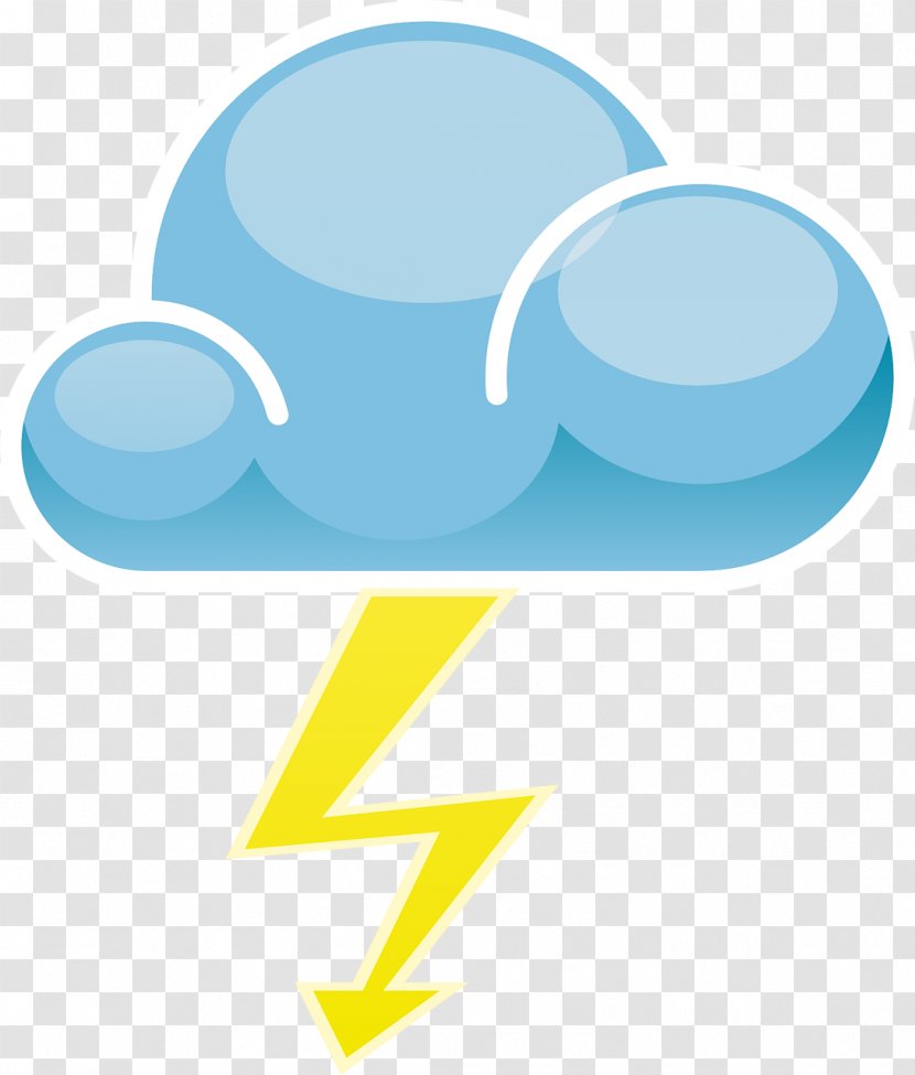 Weather Thunderstorm Lightning Rain Clip Art - Symbol Transparent PNG