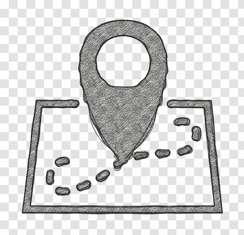 Map Location Icon Gps Essential Compilation - Auto Part - Metal Transparent PNG