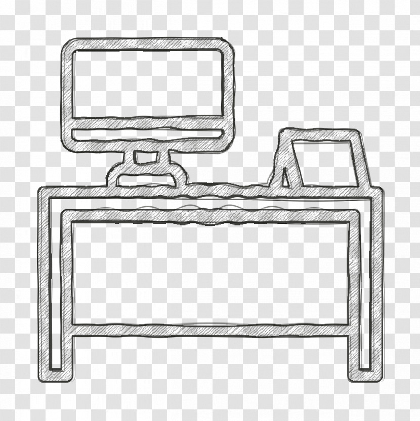 Furniture Icon Desk Icon Transparent PNG