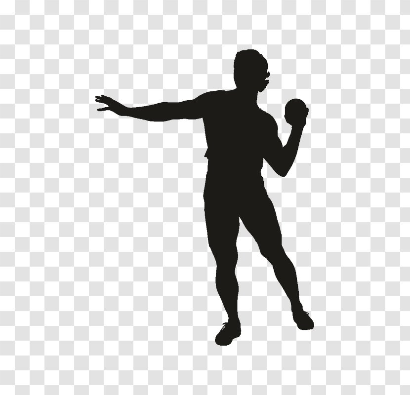 Kashan Human Behavior Black And White Silhouette Athletics - Male Transparent PNG