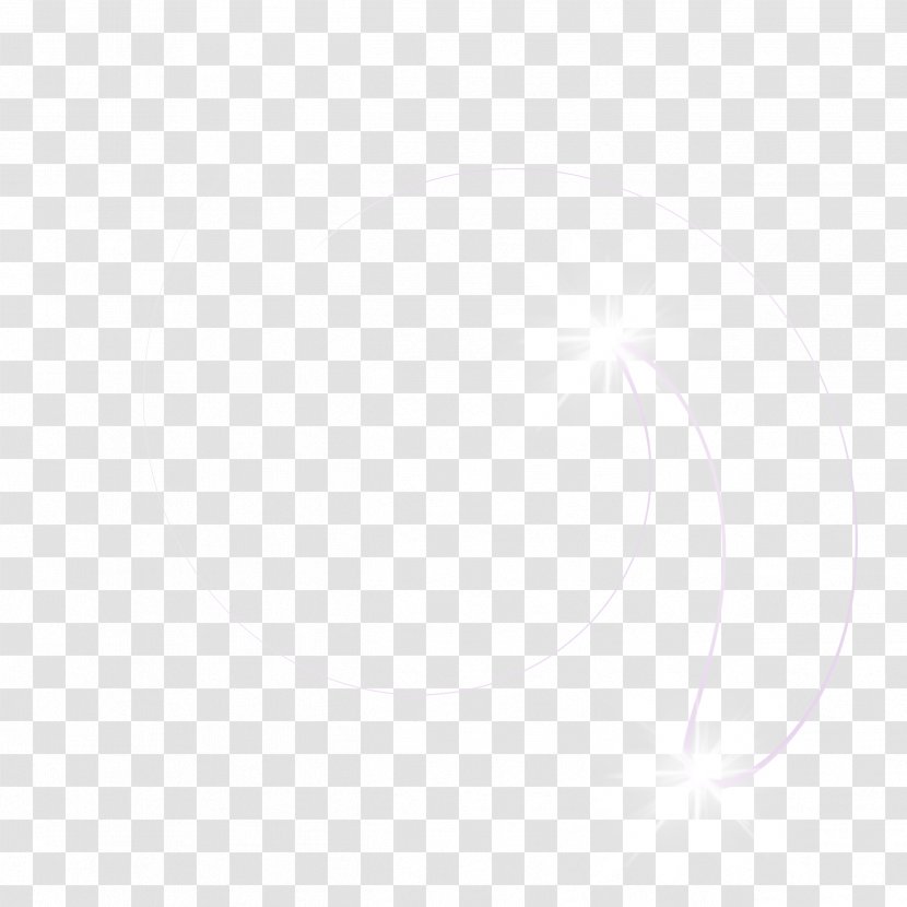 Circle Font - Crescent - White Creative Star Transparent PNG
