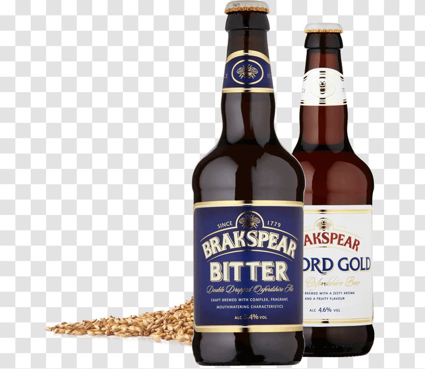 Ale Brakspear Brewery Beer Bottle Bitter Transparent PNG