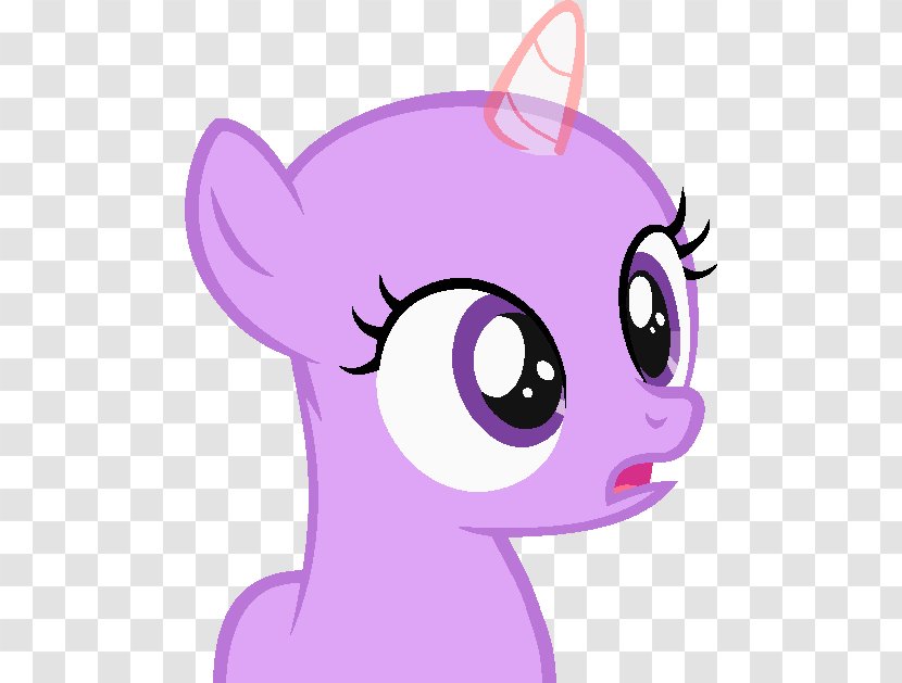 Pony Whiskers DeviantArt Horse - Heart - Shocked Kittens Base Transparent PNG