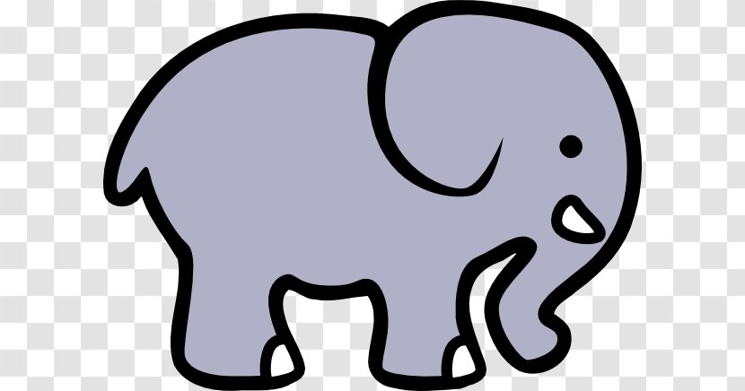 Drawing Cartoon Elephant Clip Art - Watercolor Transparent PNG