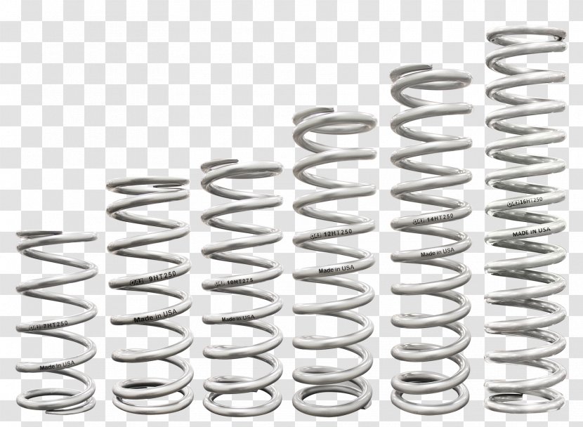 Car Coil Spring Travel Electromagnetic - Sprin Transparent PNG