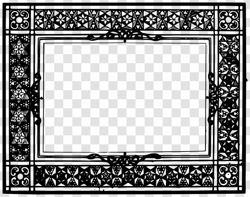 Picture Frames Clip Art - Black And White - Red Old Wood Background Material Download Transparent PNG