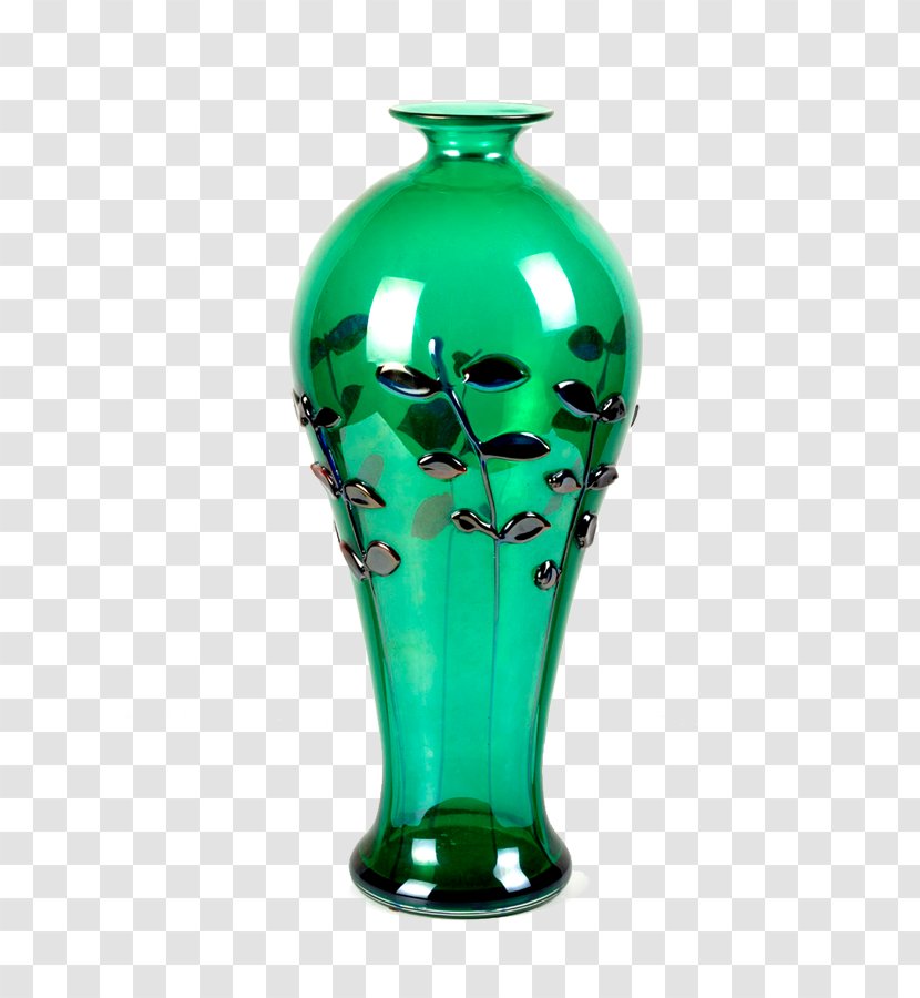 Vase Glass Murrine Material Transparent PNG