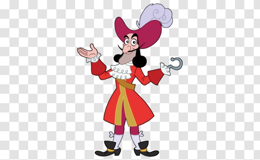 Captain Hook Smee Peter Pan Neverland Piracy - The Pirates - Jake Transparent PNG