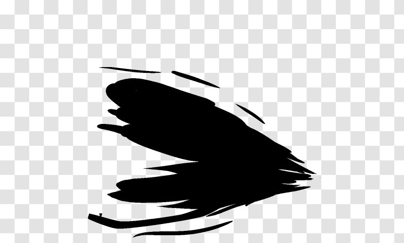 Black Beak Silhouette White Clip Art - And Transparent PNG