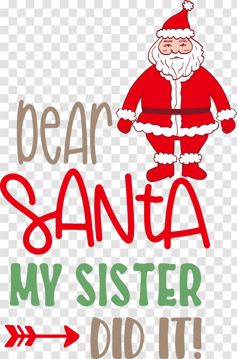 Dear Santa Christmas Santa Transparent PNG