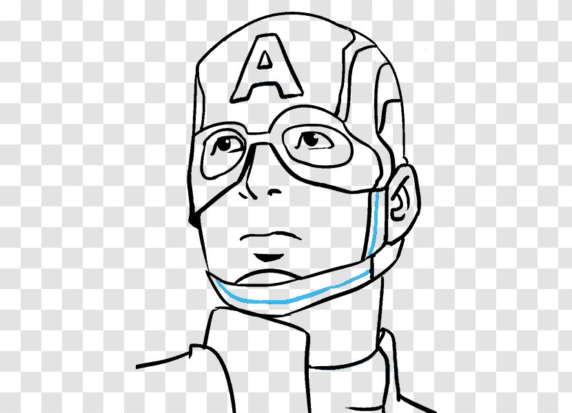 Captain America YouTube Drawing Hulk - Cartoon Transparent PNG