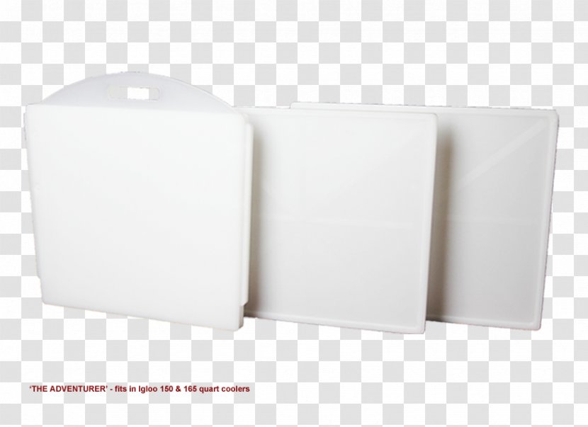Rectangle - White - Igloo Cooler Transparent PNG