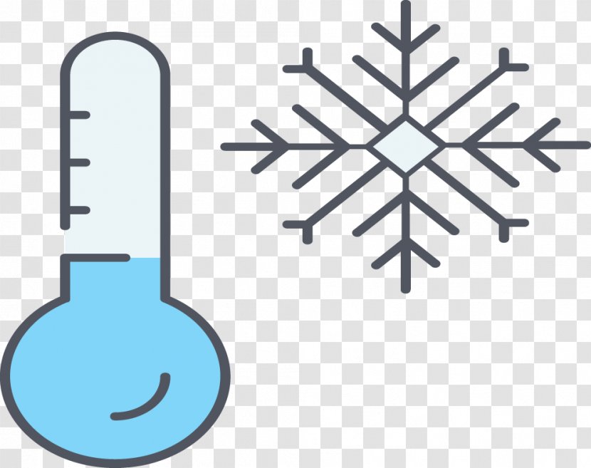 Snowflake Royalty-free Icon - Snow - The Weather Is Snowy Transparent PNG
