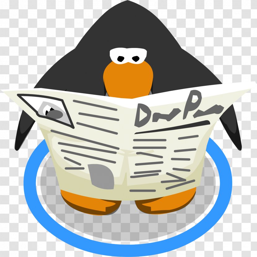 Club Penguin Newspaper Clip Art - Internet Forum - Reading Transparent PNG