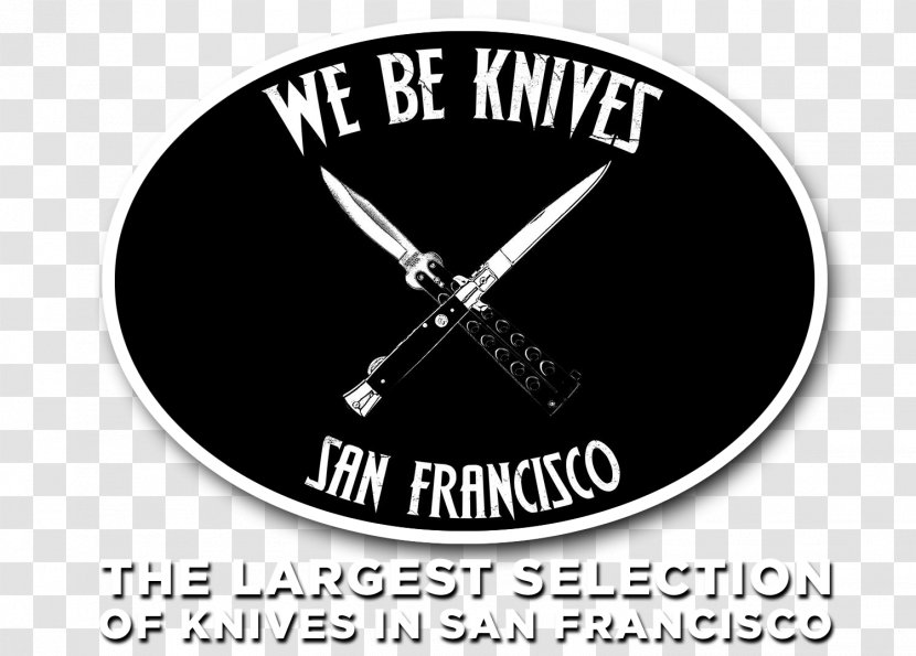 We Be Knives Logo Product Font Brand - Knife - Nsf Certified Transparent PNG