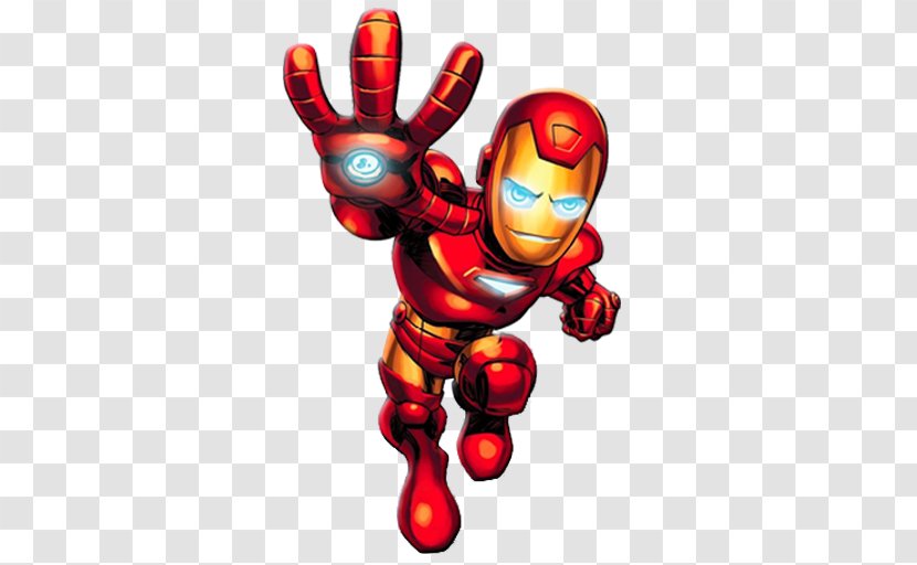 Marvel Super Hero Squad Iron Man Wolverine Hulk Thor - Finger Transparent PNG