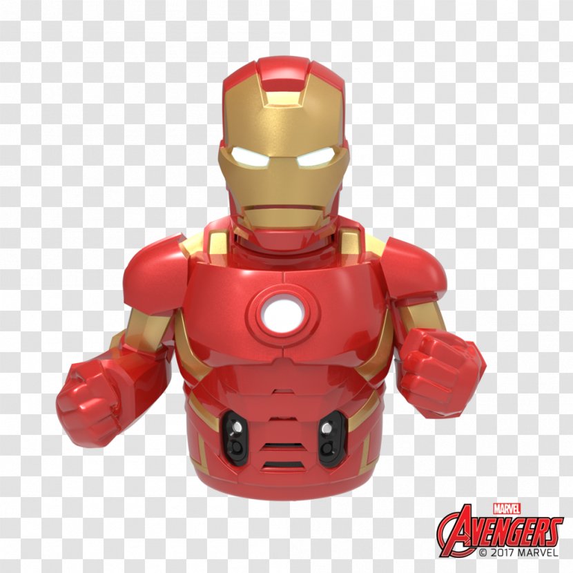 The Iron Man Superhero Captain America Robot - Figurine Transparent PNG