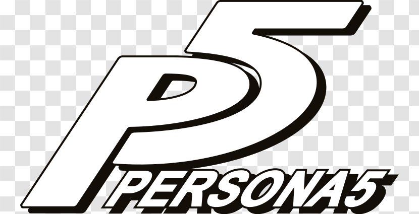 Persona 5 Logo Brand Clip Art Poster - Font Transparent PNG