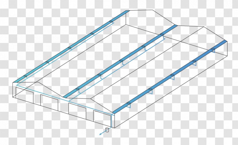Angle Point Roof Daylighting - Diagram Transparent PNG