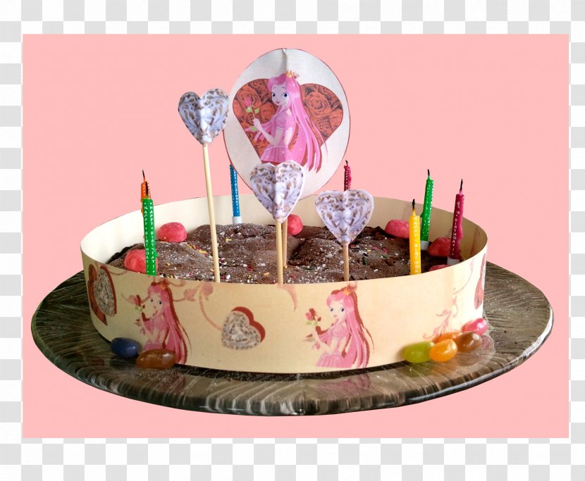 Torte Birthday Cake Chocolate Dessert - PINK CAKE Transparent PNG
