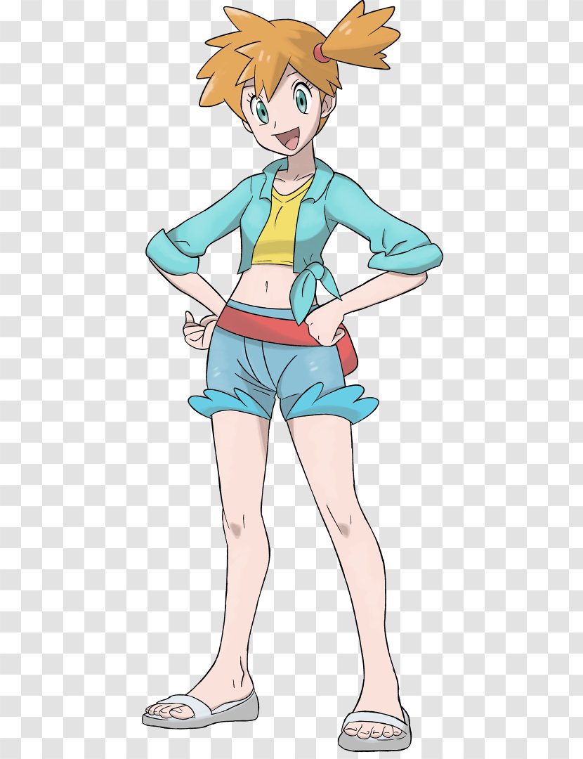 Misty Pokémon HeartGold And SoulSilver Ash Ketchum Alola - Flower - Cartoon Transparent PNG