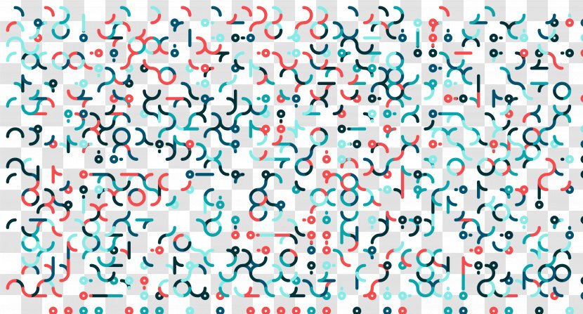 Connect The Dots Shift Register Pattern - Propability Matrix Transparent PNG