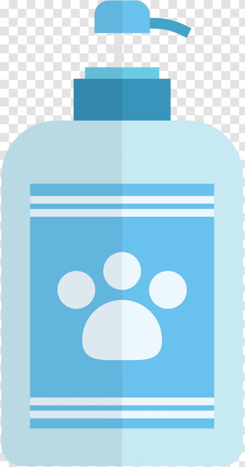 Clip Art Product Design Line - Water Bottle - Turquoise Transparent PNG