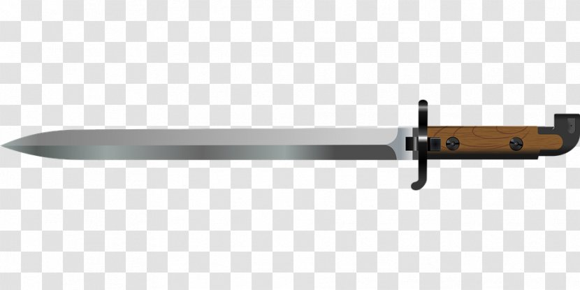 Bowie Knife Hunting & Survival Knives Blade Machete - Utility Transparent PNG