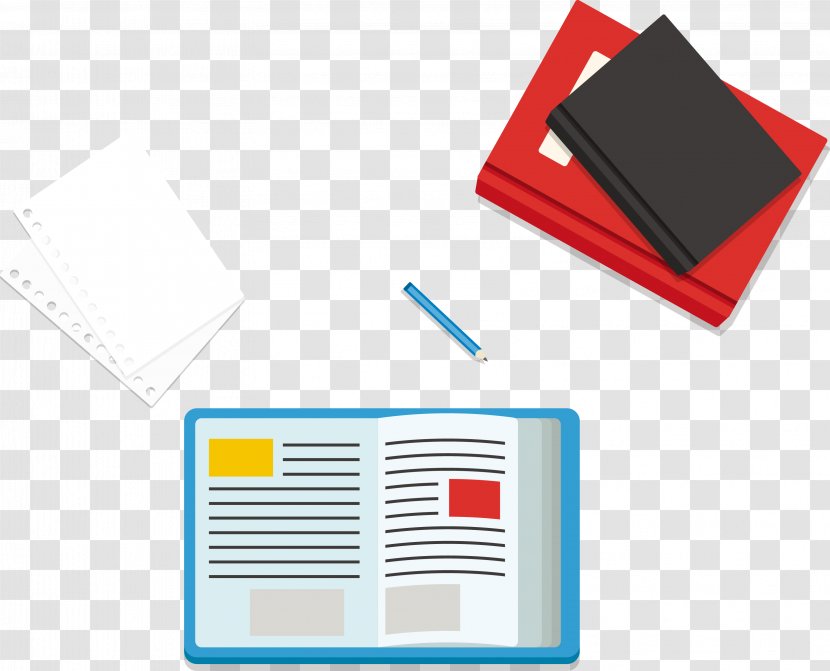 Paper Book Euclidean Vector Vecteur - Books Transparent PNG