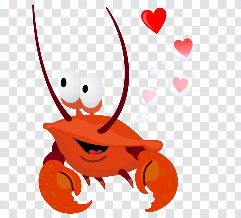 Red King Crab Clip Art - Frame Transparent PNG