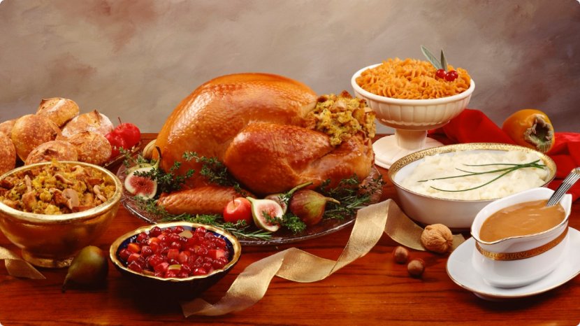 Mashed Potato Turkey Stuffing Gravy Thanksgiving Dinner - Menu - Thanks Giving Transparent PNG