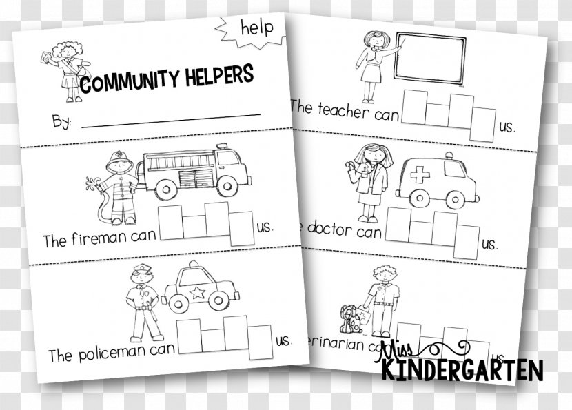 Lesson Plan Community Helpers Kindergarten Pre-school - Sight Word - School Transparent PNG