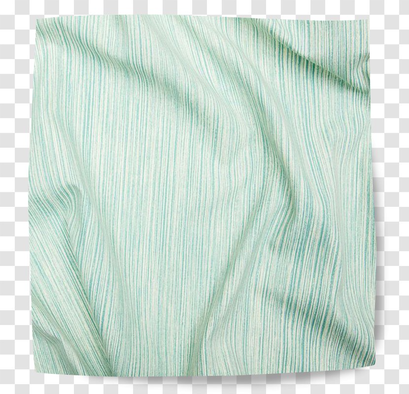 Green Teal Turquoise Line Material - Petal - Picnic Cloth Transparent PNG