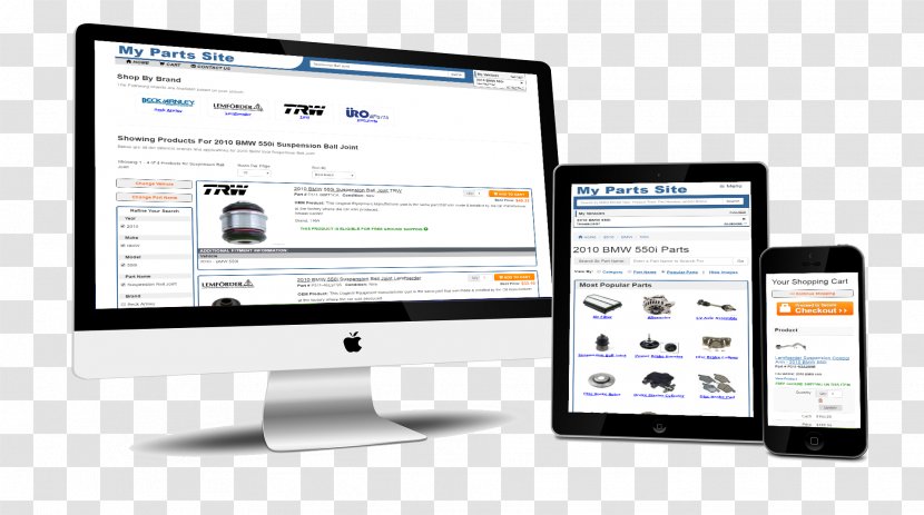Car E-commerce Business-to-Business Service Business-to-consumer - Carpartscom Transparent PNG