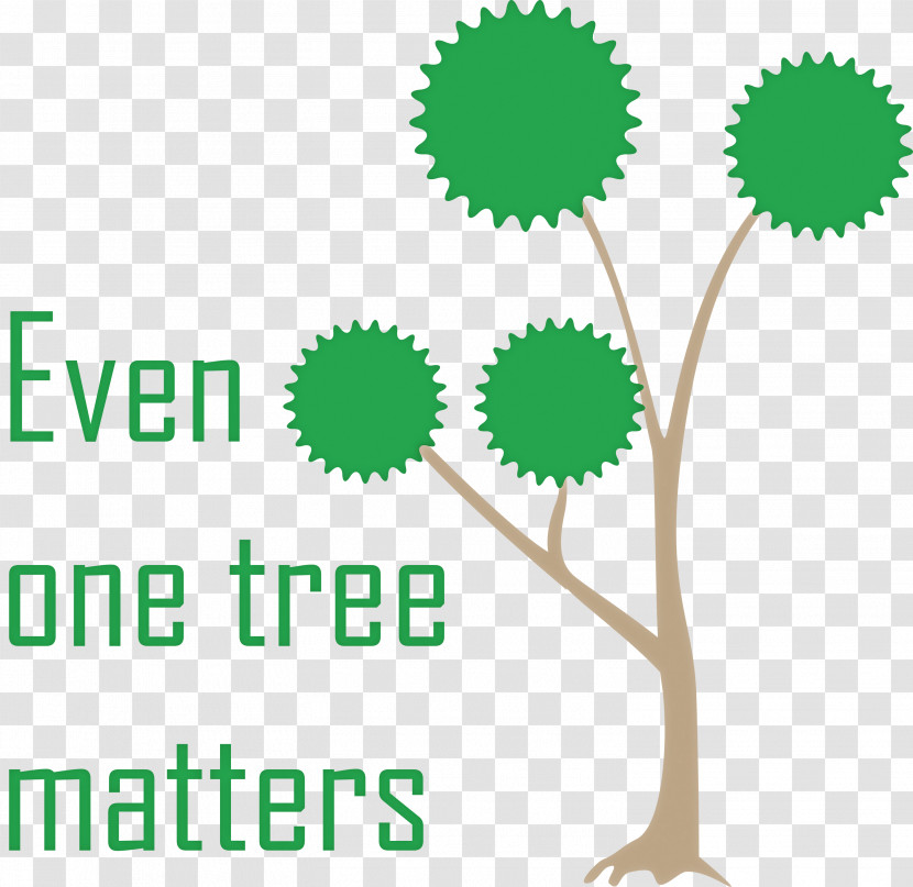 Even One Tree Matters Arbor Day Transparent PNG