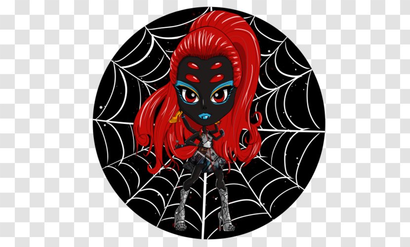 Monster High Wydowna Spider Toy Doll - Fictional Character Transparent PNG