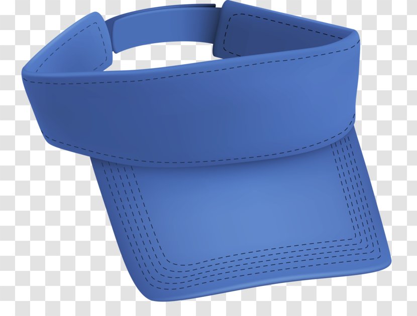 Tennis Clip Art - Blue - Hat Transparent PNG
