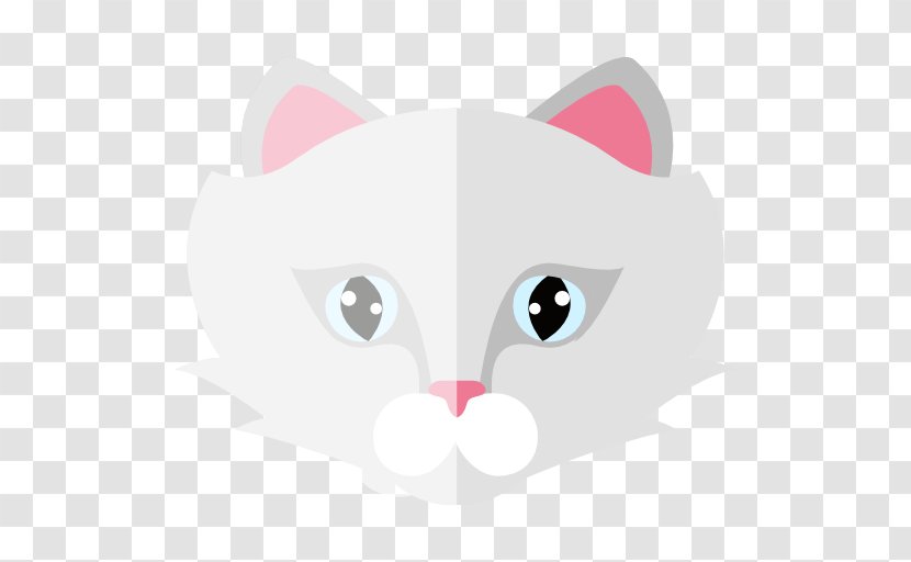 Whiskers Kitten Domestic Short-haired Cat Dog - Heart Transparent PNG