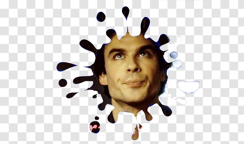 Ink Spot Color Paint Blue - Magenta - Damon Salvatore Transparent PNG