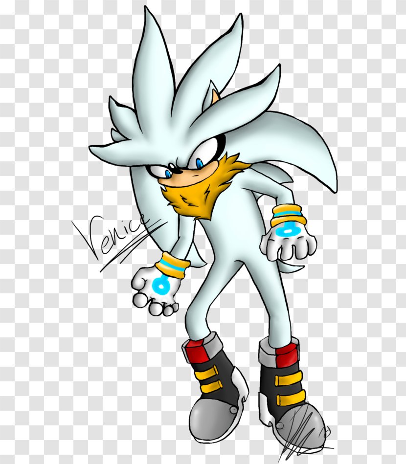 Sonic The Hedgehog Shadow Knuckles Echidna Silver - Artwork - Venice Transparent PNG