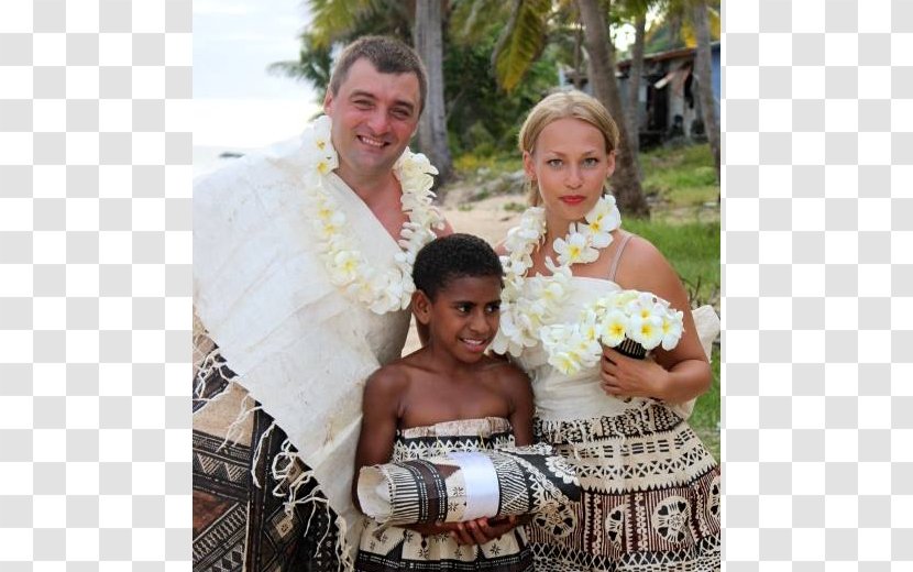 Wedding Tradition Fijians Flower Bouquet Naqalia Lodge - Dress Transparent PNG