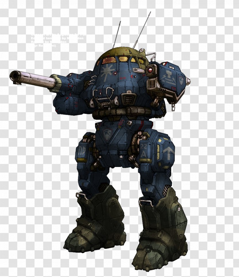 MechWarrior Online BattleTech Mecha Science Fiction Game - Robot - Urban ART Transparent PNG