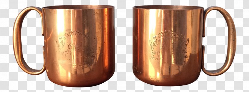 Moscow Mule Cocktail Mug Copper Ginger Beer Transparent PNG
