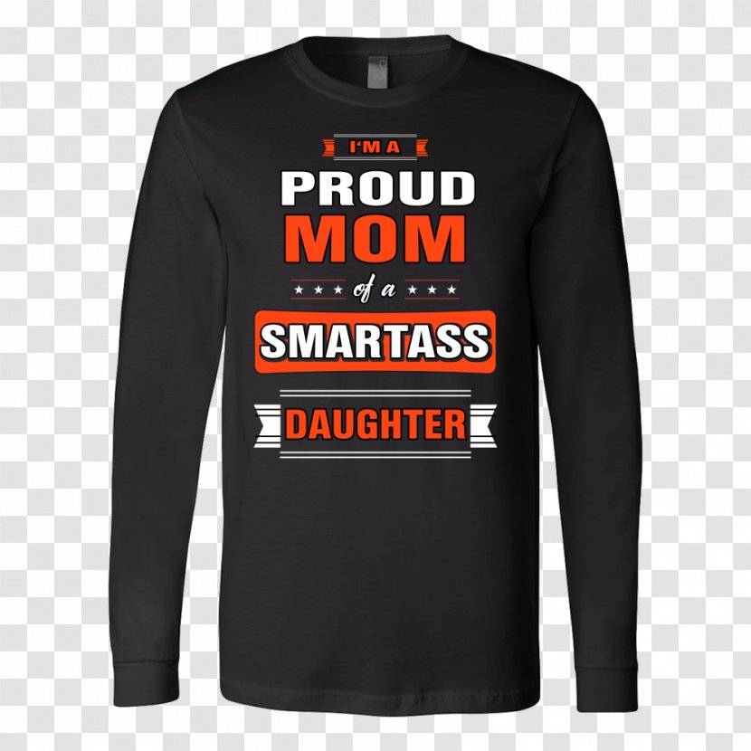 Long-sleeved T-shirt Hoodie Top - Sweatshirt - Love U Mom Transparent PNG