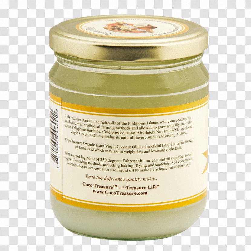 Organic Food Coconut Oil Ingredient Transparent PNG