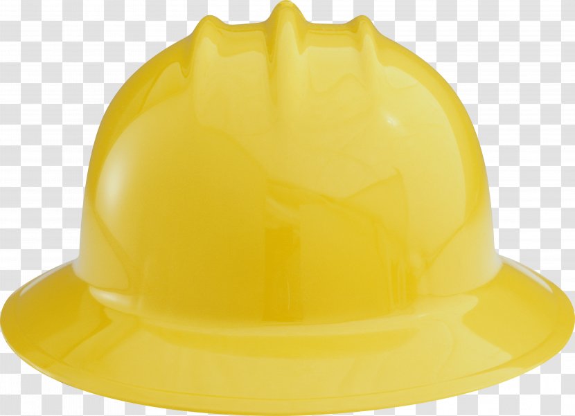 Hard Hats Yellow Product Design - Captains Hat Transparent PNG