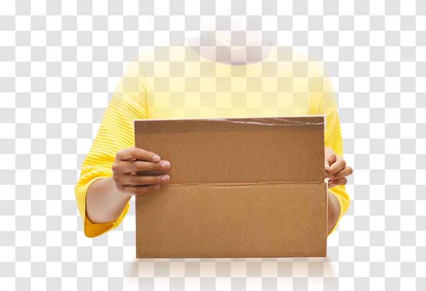 Amazon.com Food Brand Online Shopping - Yellow - Cardboard Transparent PNG
