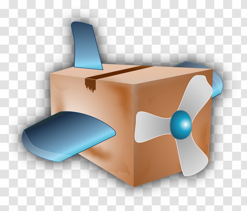 Airplane Box Carton Clip Art - Table - Engineer Transparent PNG